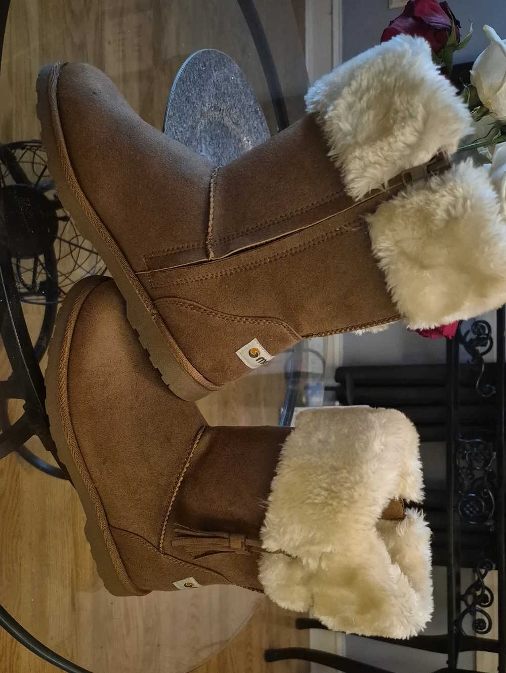 Cozy Faux-Fur Lined Women’s Ankle Boots - Brown